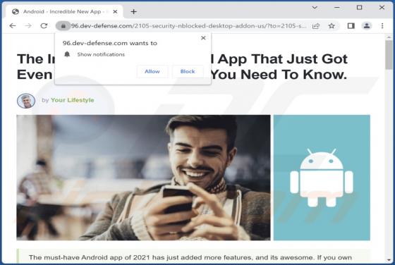 Dev-defense.com Ads