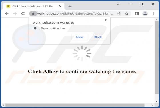 Walknotice.com Ads