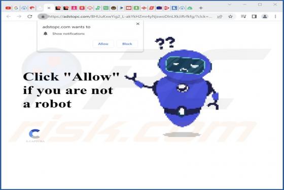 Adstopc.com Ads
