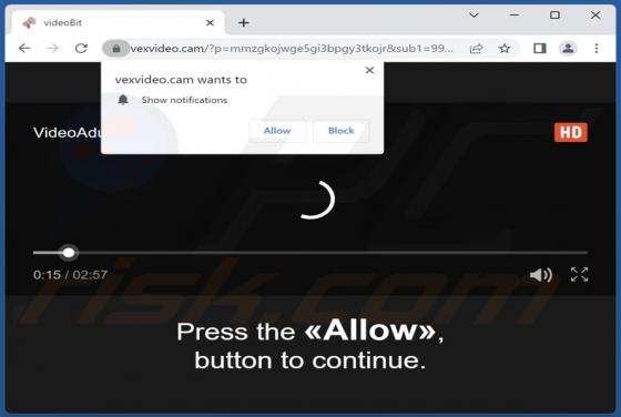 Vexvideo.cam Ads