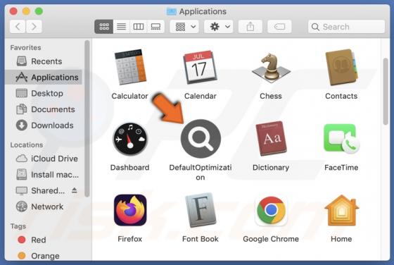 DefaultOptimization Adware (Mac)