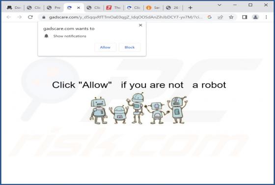 Gadscare.com Ads