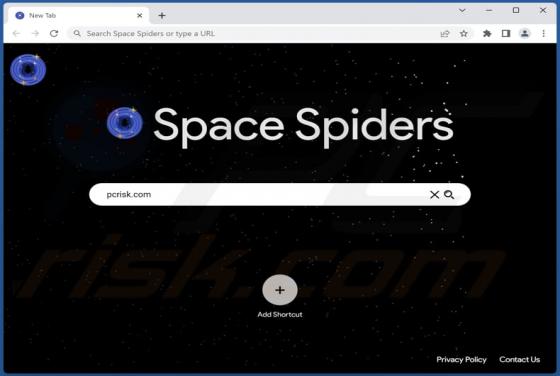 Space Spiders Browser Hijacker