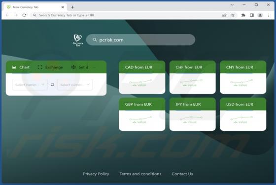 CurrencyTab Browser Hijacker