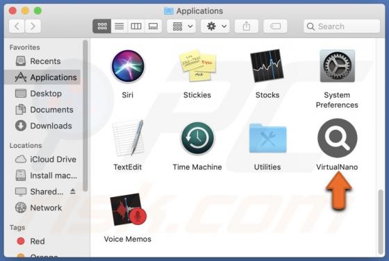 VirtualNano Adware (Mac)