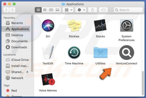 VentureConnect Adware (Mac)