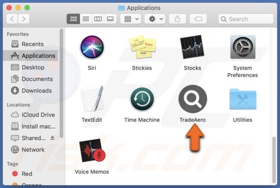 TradeAero Adware (Mac)