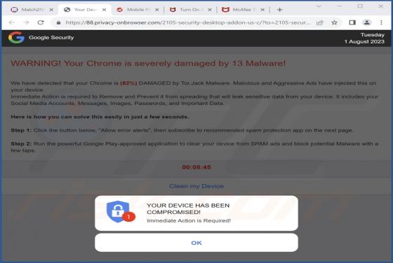 Privacy-onbrowser.com Ads