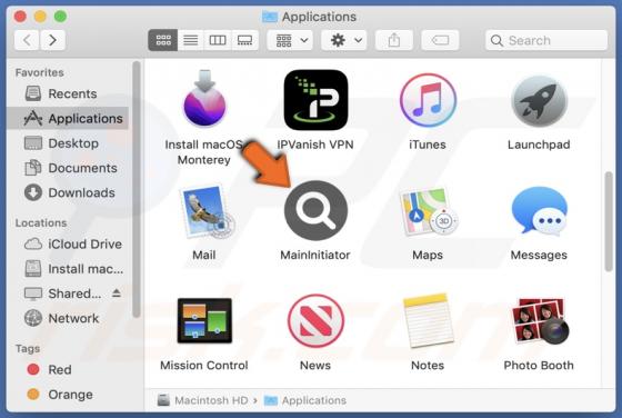MainInitiator Adware (Mac)