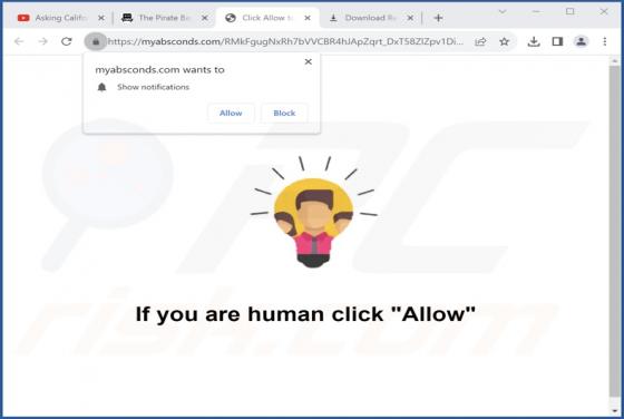 Myabsconds.com Ads