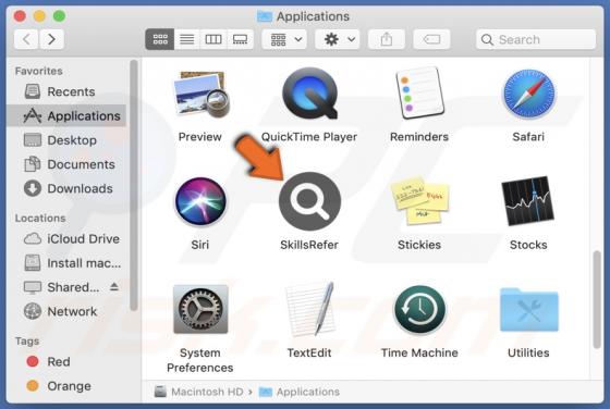 SkillsRefer Adware (Mac)