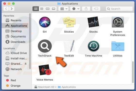 TechShack Adware (Mac)
