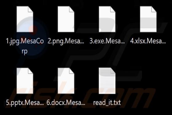 MesaCorp Ransomware