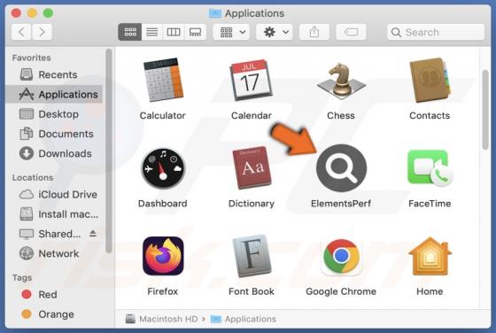 ElementsPerf Adware (Mac)