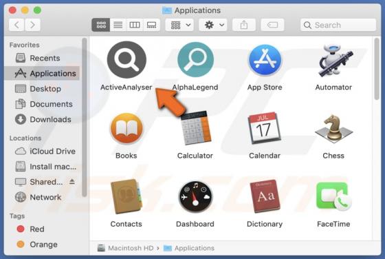 ActiveAnalyser Adware (Mac)