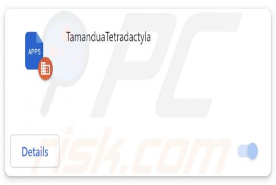 TamanduaTetradactyla Malicious Extension