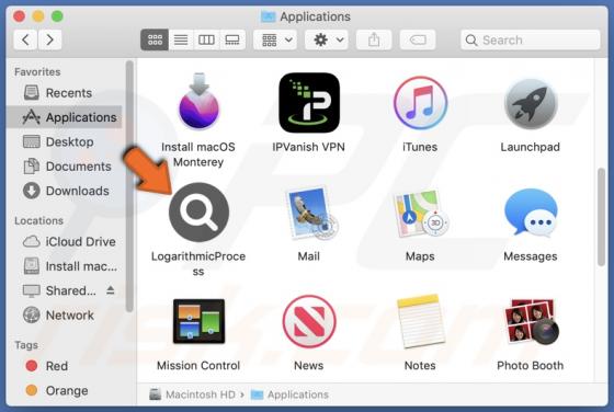 LogarithmicProcess Adware (Mac)