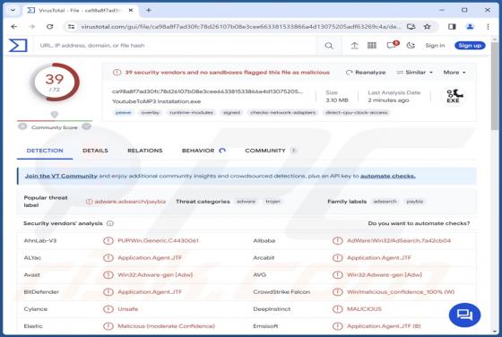 PUA:Win32/Presenoker Malware