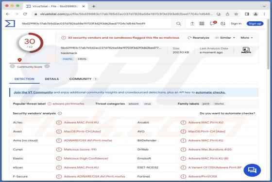 Hackmack.app Adware (Mac)