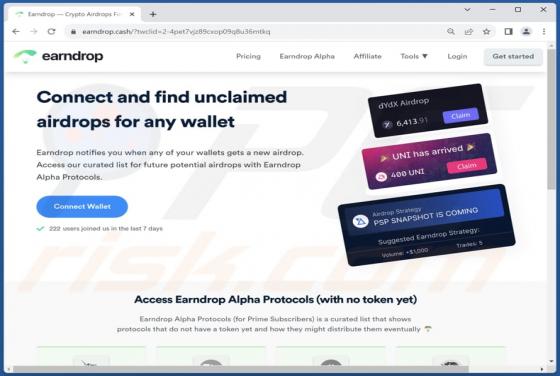 Earndrop Scam