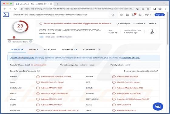 Cumbha.app Adware (Mac)