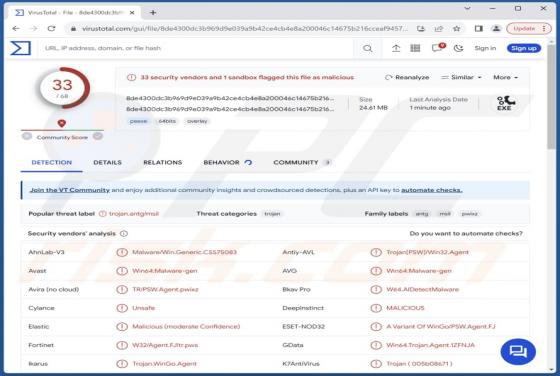 GoStealer Malware