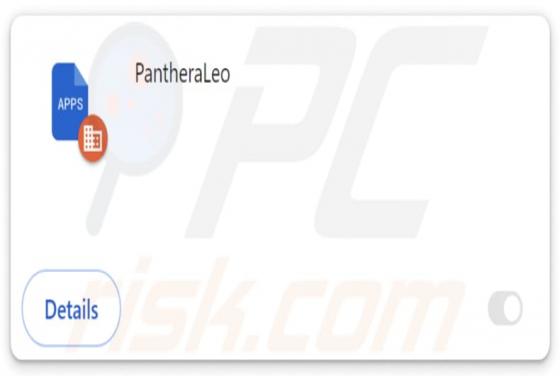 PantheraLeo Malicious Extension