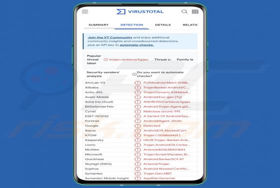 Greenbean Banking Trojan (Android)