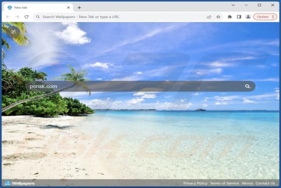 Wallpapers - New Tab Browser Hijacker