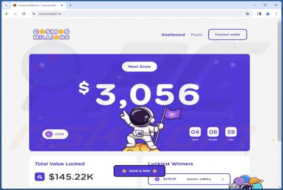 Cosmos Million Scam
