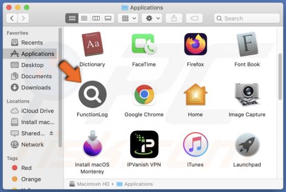 FunctionLog Adware (Mac)