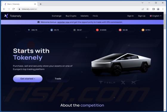 Tokenely.com Scam