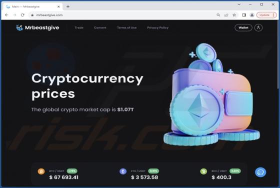 Mrbeastgive.com Scam