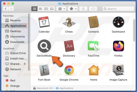 DeviceMode Adware (Mac)