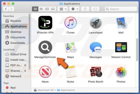 ManageOptimizer Adware (Mac)