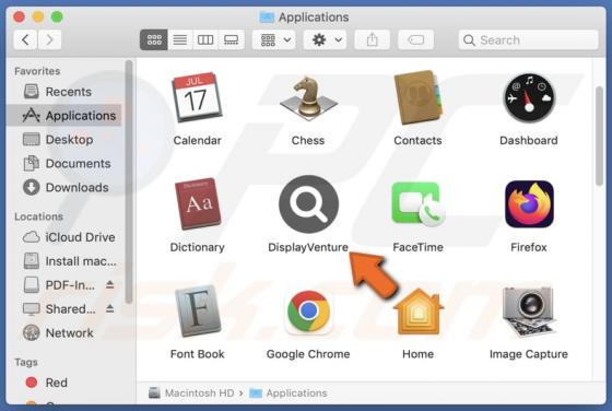 DisplayVenture Adware (Mac)