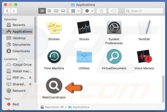 WebCoordinator Adware (Mac)