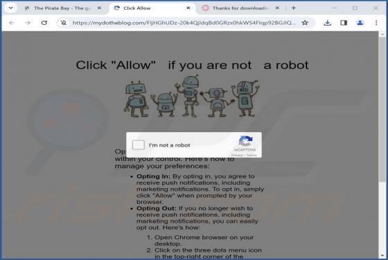 Mydotheblog.com Ads