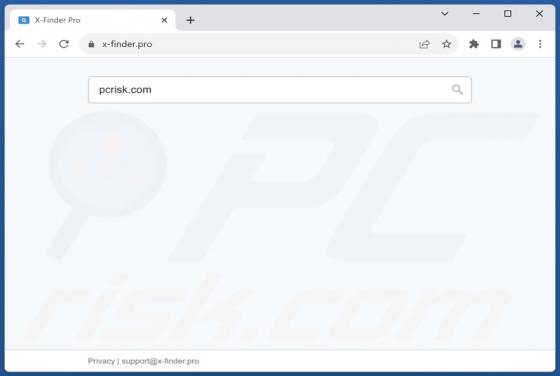 X-finder.pro (xfinder.pro) Redirect