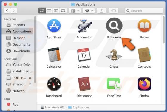 BitIndexer Adware (Mac)