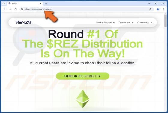 Renzo ($REZ) Token Allocation Scam