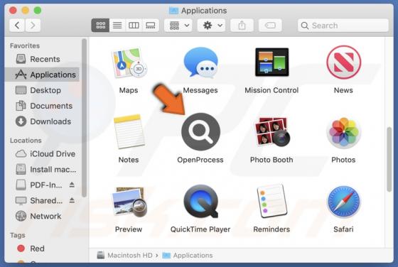 OpenProcess Adware (Mac)