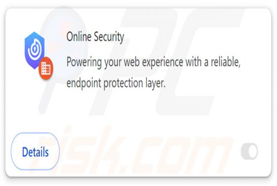 Fake Online Security Chrome Extension