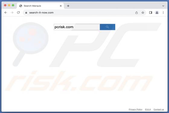 Search-it-now.com redirect (Mac)