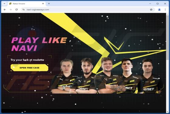 Counter Strike Giveaway Scam