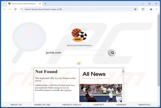 Search.sports-newz.com Redirect