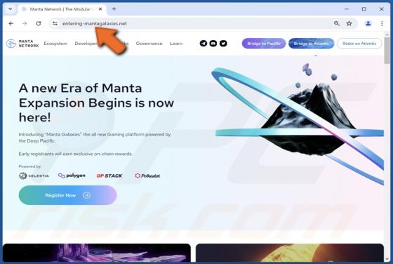 Manta Galaxies Registration Scam