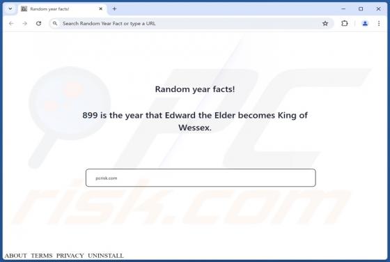 Random-year-facts.com Redirect