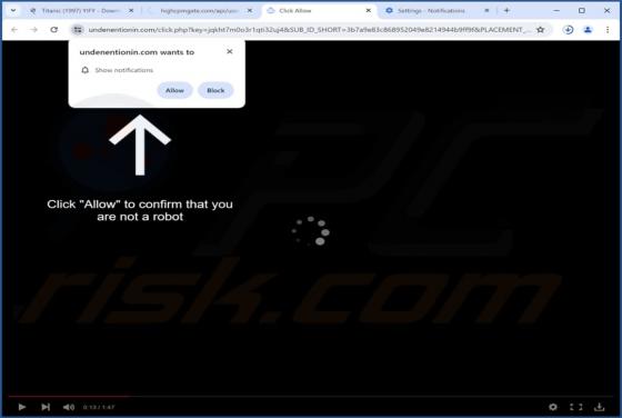 Undenentionin.com Ads
