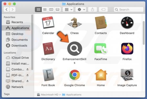 EnhancementSkills Adware (Mac)